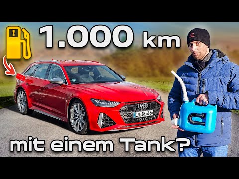 Unter 7 Liter? So viel verbraucht der Audi RS6 wirklich!