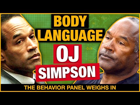 💥 OJ Simpson's GUILT Revealed in a Series of Body Language Gestures?