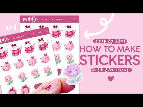 HOW TO MAKE PLANNER STICKERS - Using Cricut, Procreate or Photoshop