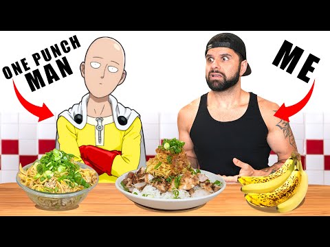 I Tried The One Punch Man Diet (Challenge!)