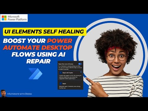 Power Automate Desktop Self-Healing (AI Repair)