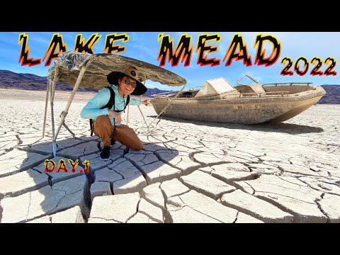 Searching Dry Lake Bed That Was 800 Feet DEEP! (Finding CRAZY Stuff)