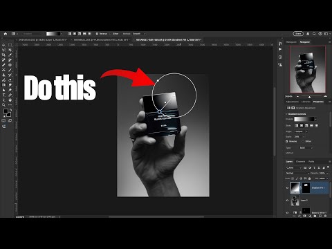 Master the Gradient Tool: High-End Product Photo Editing in Photoshop
