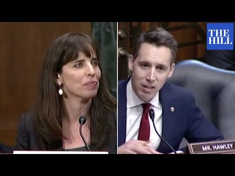 'For That Reason Alone, I Cannot Support Your Nomination': Hawley Flat Out Rejects Biden Nominee