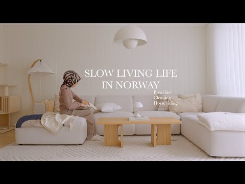 Slow Living Life In Norway🌸 | Breakfast, Cleaning, Horse Riding🐎 | Installing Mammotion