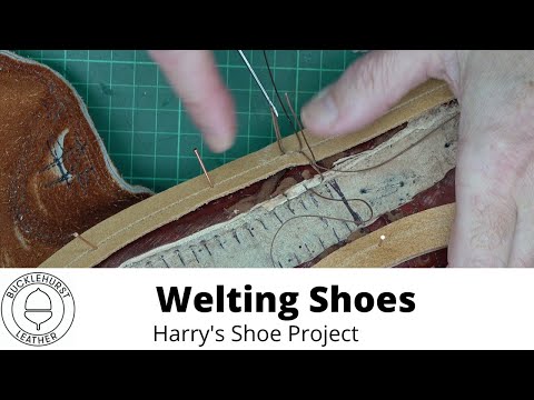 Pt 14. Shoemaking Welting, Boars Bristles and Cordwainers Spinning Top