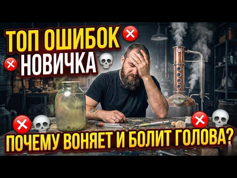 15 MISTAKES OF A MOONSHINER: Why does your moonshine stink and give you a headache?