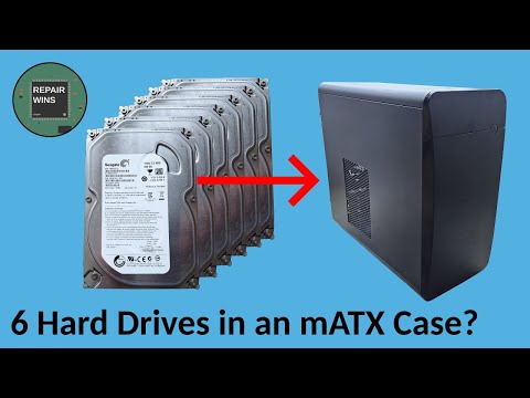 Turning Junk Parts in to a NAS - with 6 HDD Bays