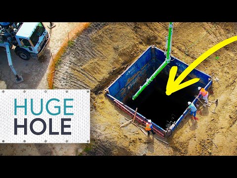 HEAVY CONSTRUCTION of a Sewage Pump Station - Ep 1