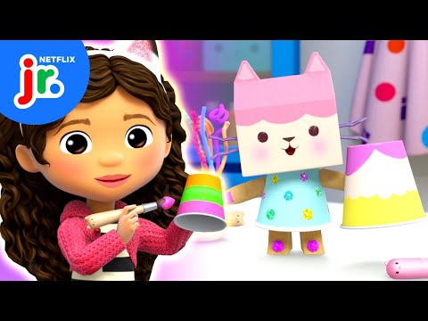 Get Crafty with Gabby & Friends! 🎨 Gabby's Dollhouse | Netflix Jr