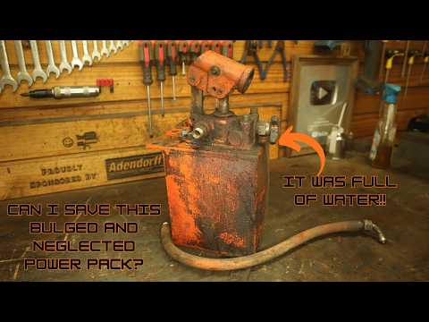 Why was this manual power pack sent to the recycling yard?