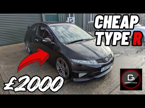 I bought a cheap Civic Type R.......blind! 