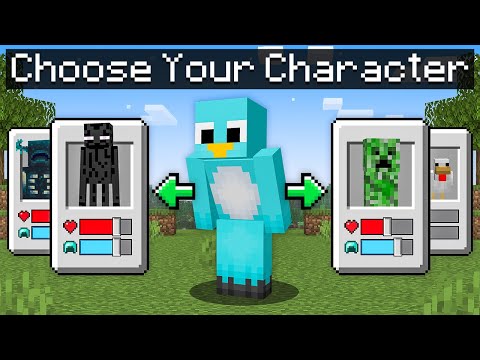 Minecraft Pick Your Character