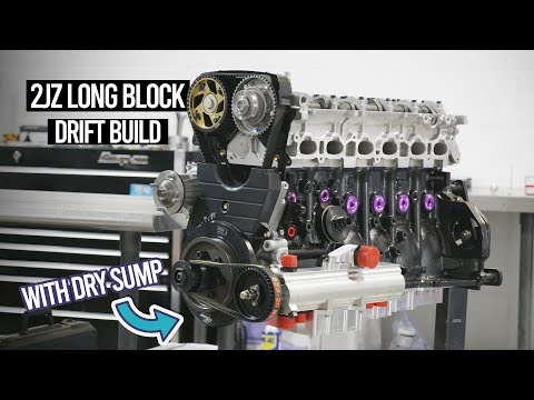Toyota 2JZ Engine Build for Drifting: Why Dry Sump Oiling is Essential | RS Garage