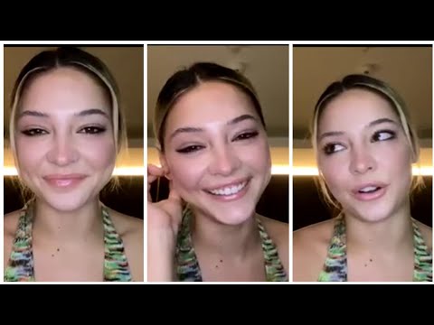 Outer Banks Madelyn Cline Interview Ig live 08-27-2021