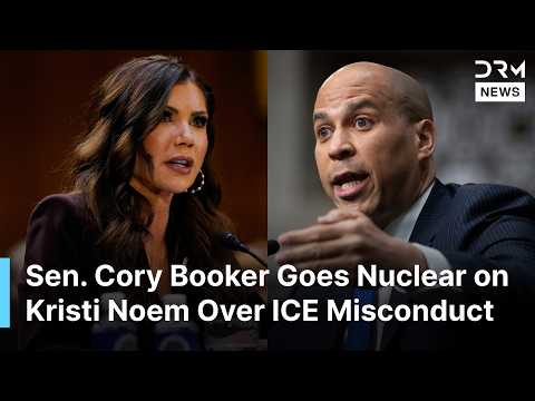“Either You’re Incompetent or Breaking the Law” – Sen Booker Grills Noem Over ICE Misconduct | AC1N
