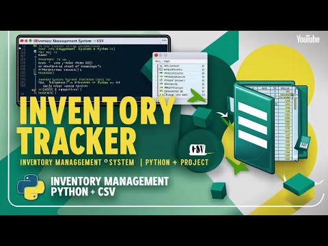 Inventory Management System in Python | CSV File Project for Beginners (CLI App)