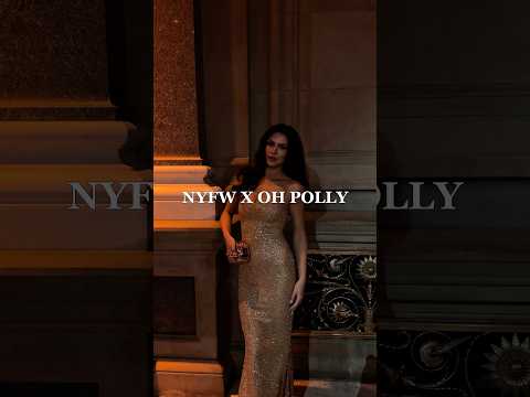 NYFW x oh Polly vlog #vlog