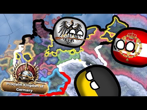 Uniting GERMANY 150 Years EARLY!! MEGA MOD Campaign | Hoi4
