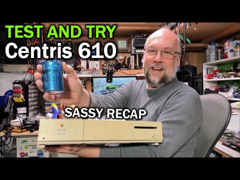 Test and try: Macintosh Centris 610 (with a "sassy" recap)
