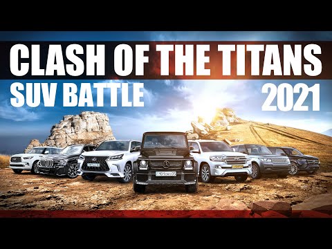SUV Battle 2021: Clash of the Titans | Land Cruiser, GLS 450, LX 570, QX80, Range Rover, BMW X7, G63