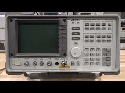 TSP #116 - Teardown, Repair & Experiments with an Agilent 8562E 30Hz - 13.2GHz Spectrum Analyzer