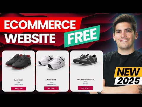 How To Make A FREE eCommerce Website With WordPress 2025 🛒