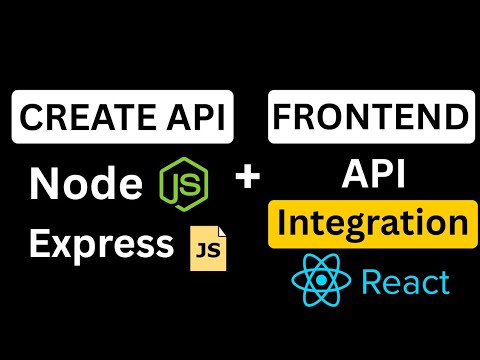 Express & Node.js API Tutorial | React Frontend Integration With Custom Hooks