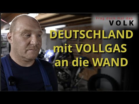 Handwerker warnt uns alle: Deutschland fährt mit Vollgas an die Wand. Bereitet Euch vor.