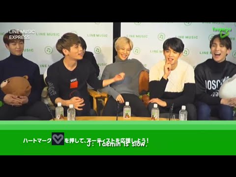 [ENG] 151214 SHINee LINE Music Express