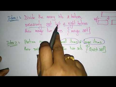 Divide and Conquer algorithm | DAA | Design & Analysis of Algorithms | Lec-11 | Bhanu Priya