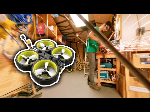 EPIC FPV Fly Through - MASSIVE Climbing Gym
