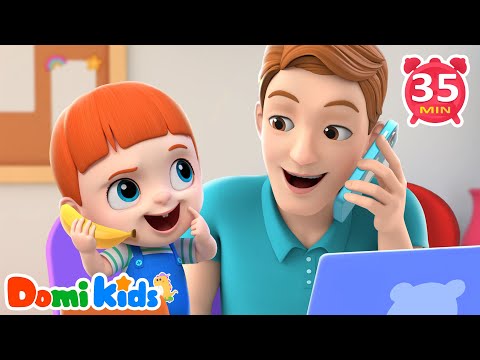 寶貝愛模仿| 幼兒學習 | 熱門童謠大合集 | 寶寶啟蒙兒歌 | 寶寶早教兒歌 | 動畫音樂🎵  |  幼兒啟蒙 | 寶貝多米