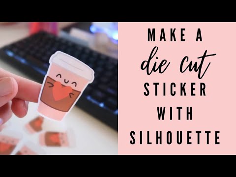 HOW TO CREATE A DIE CUT STICKER WITH SILHOUETTE DESIGN STUDIO