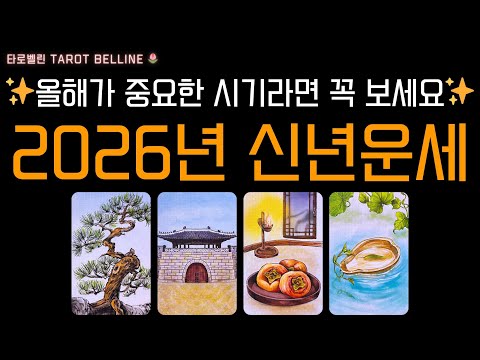 [타로] 2026년 신년운세 ✨