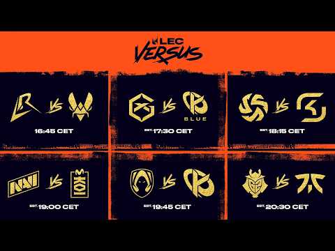 G2 vs FNC | 2026 LEC Versus - Week 4 Day 2