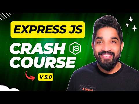Express.js Crash Course – Learn to Build APIs Fast!