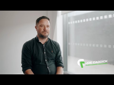 Joe Caddick, Purchasing Manager, Thomas Dudley Limited