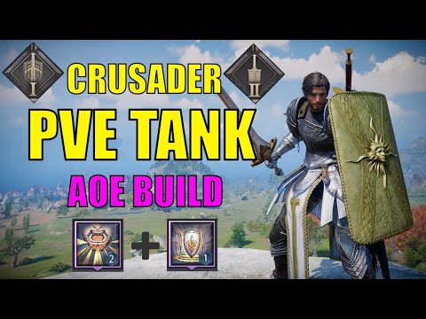 Sword &amp; Shield and Greatsword PVE Tank Build | Throne and Liberty