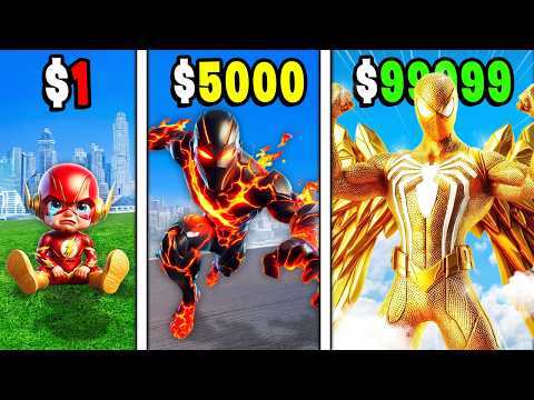 $1 to $1,000,000 SUPERHERO in GTA
