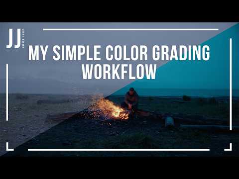 My Simple Color Grading Workflow with Julien Jarry
