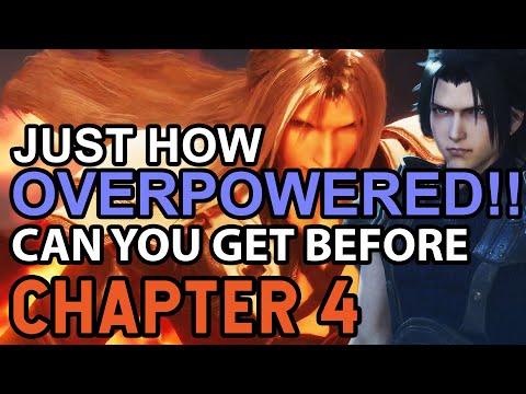 Crisis Core Final Fantasy 7 Reunion How OVERPOWERED! Can You Get BEFORE Chapter 4
