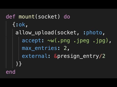 Phoenix LiveView Uploads Deep Dive
