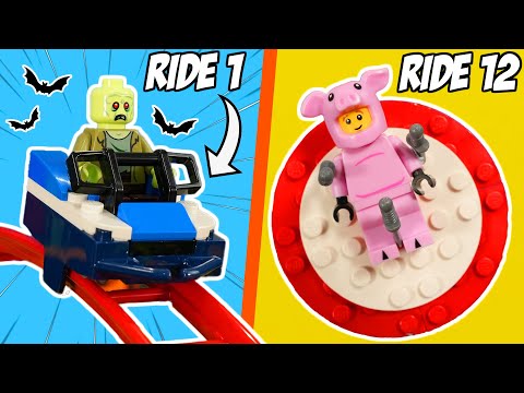 I Built a SCARY LEGO Theme Park...