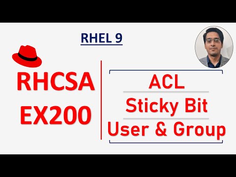 RHCSA Exam Questions || Users and Groups || ACL || Sticky Bit || SGID || RHEL 9