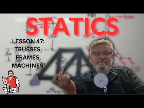 Statics: Lesson 47 - Intro to Trusses, Frames, and Machines