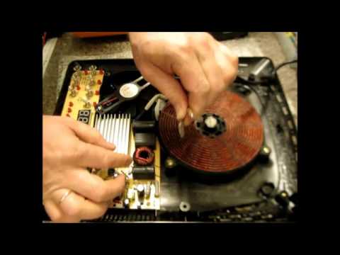 Repair induction cooker 90% of all breakdowns