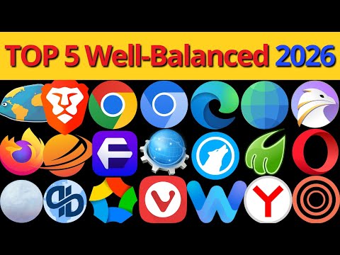 Top 5 Well-Balanced Browsers 2026 – Tested & Ranked #browser #balanced #linux