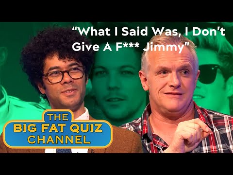 The Best Of Richard Ayoade & Greg Davies! | Big Fat Quiz Of The Year