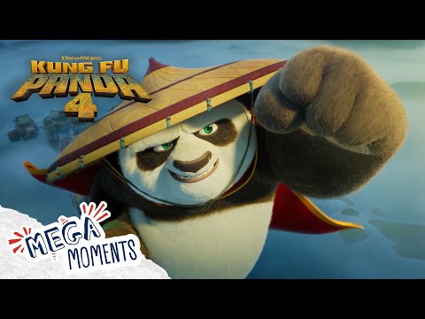 The Dragon Warrior is Back! 🐉⚔️  | Kung Fu Panda 4 | Extended Preview | Movie Moments | Mega Moments
